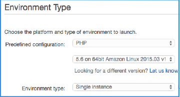 Elastic Beanstalk server selection