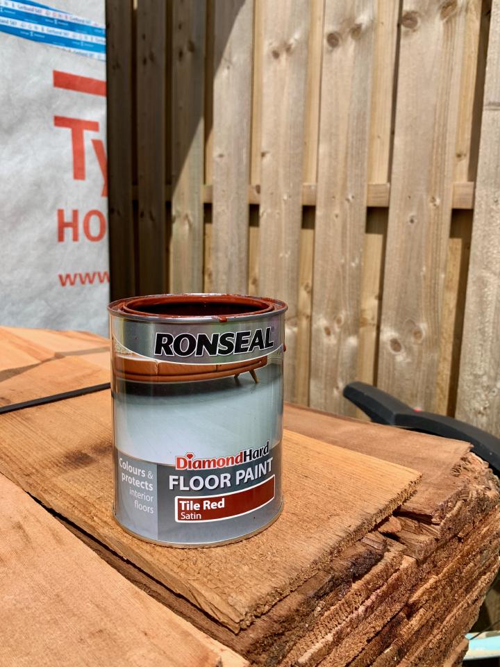 Ronseal diamond hard floor paint