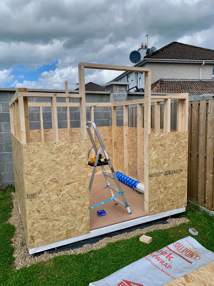 Framing the door