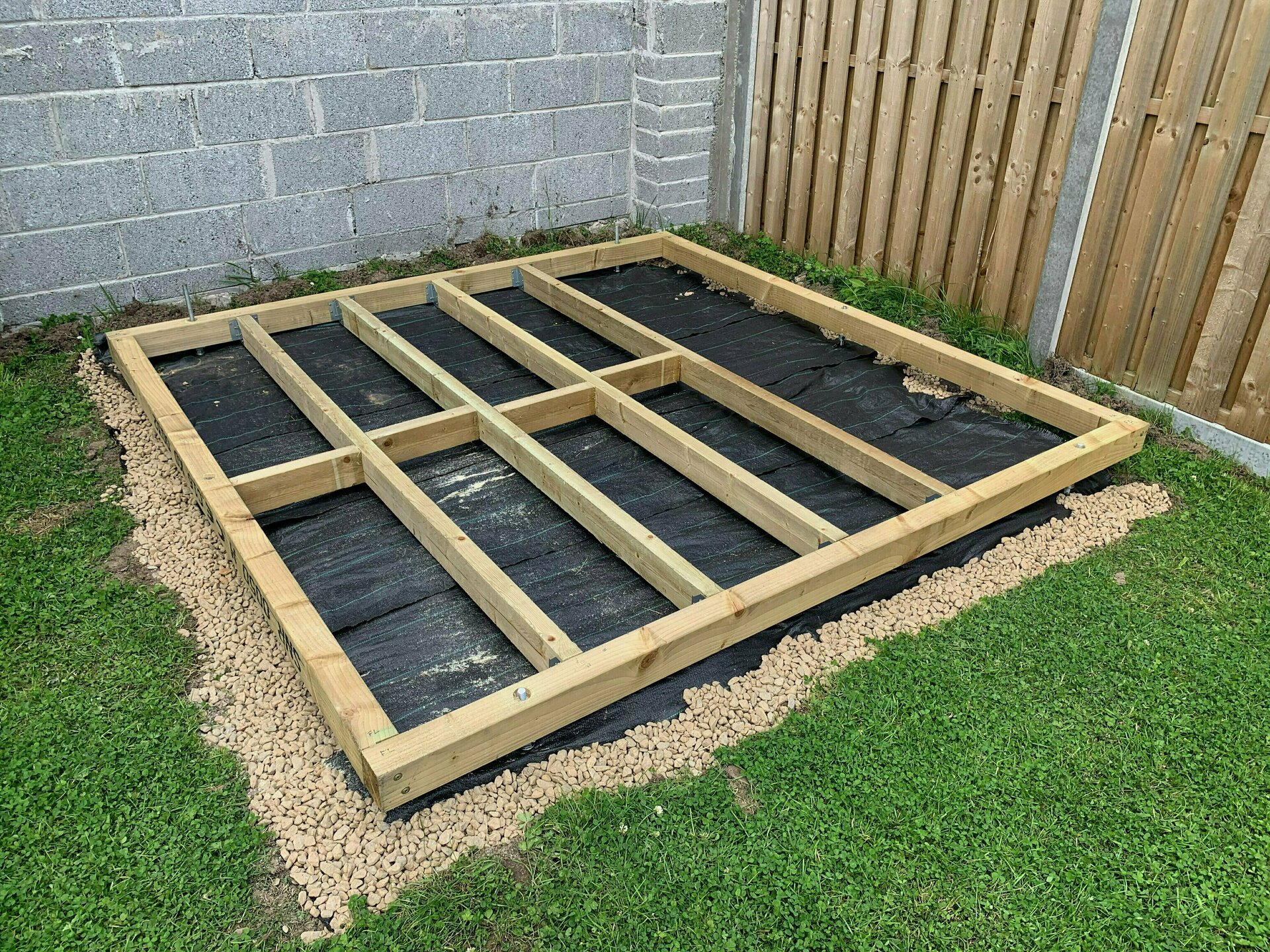 DIY Garden Shed Build - Part 1: Foundations and Base | Diarmuid.ie